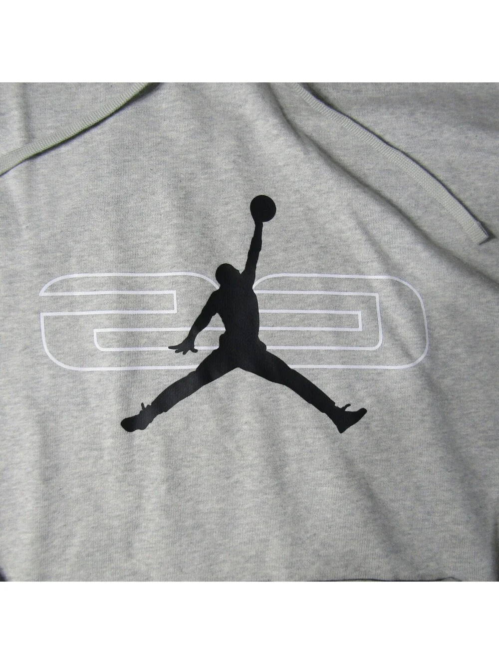 NWT Jordan Sport Crossover Fleece Hoodie Men's XXL Grey Heather